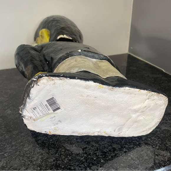 Dept 56 Frankenstein Bobble Head 18” Retired Papier-mâché Department Black Green - Picture 10 of 11